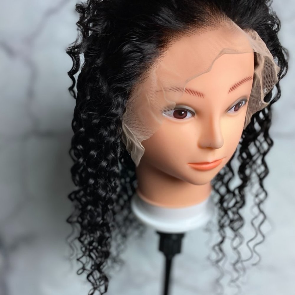 Short Bob Curly Human Hair Wig